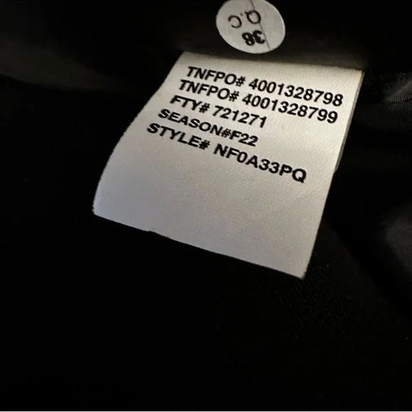 The North Face Men's Quilted Black Puffer Jacket